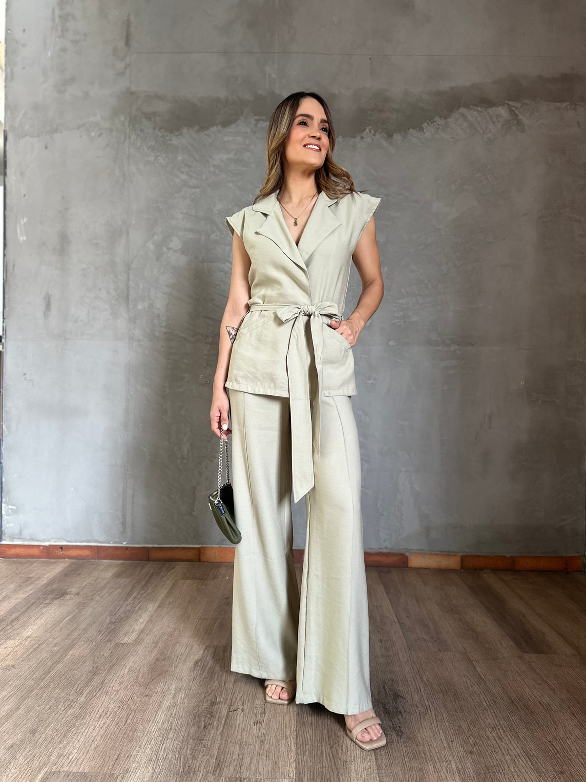 Blusa Paraíso - Verde Oliva