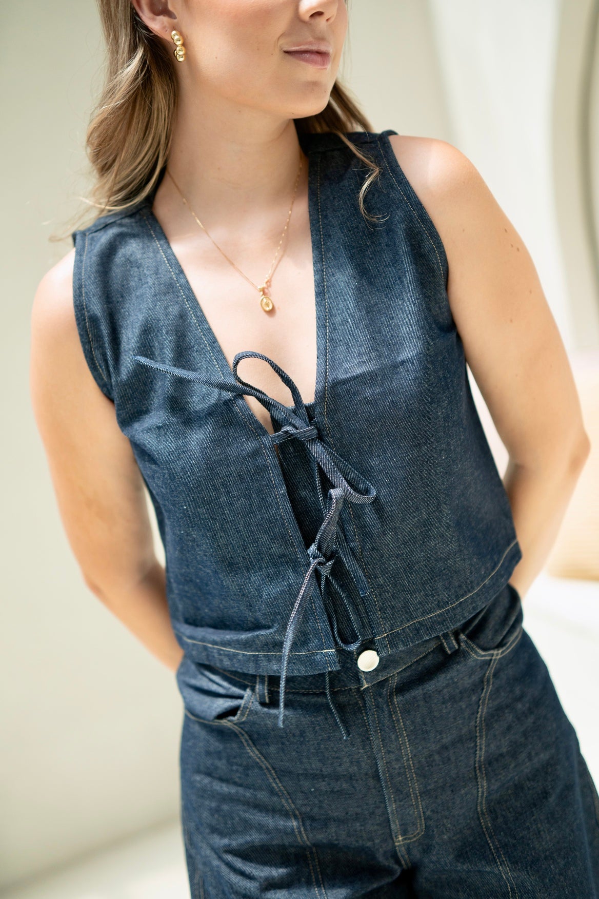 Blusa Denim Jazmin