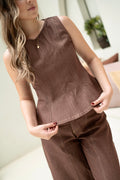 Blusa Denim Venecia - Mocca